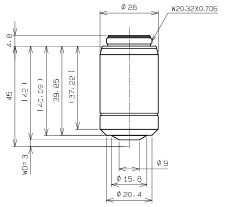 MXPLFLN20X外形尺寸 MXPLFLN20X外形尺寸