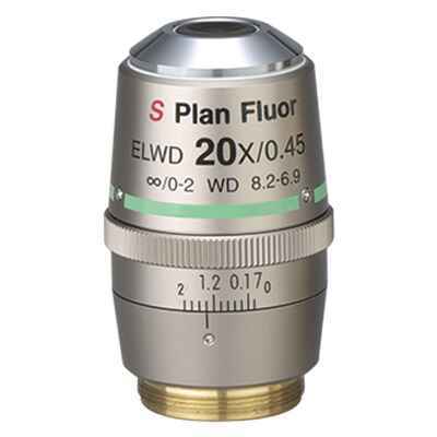 NIKON      尼康      CFI S Plan Fluor ELWD 20XC     显微镜物镜
