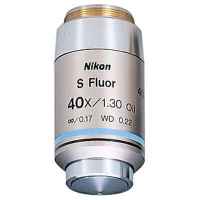 NIKON      尼康      CFI Super Fluor 40X Oil     显微镜物镜