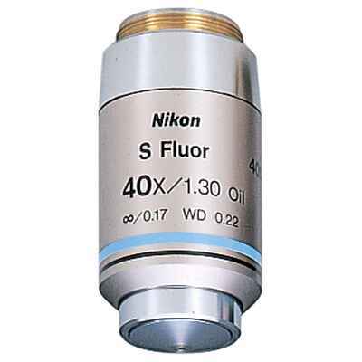 NIKON      尼康      CFI Super Fluor 40X Oil     显微镜物镜